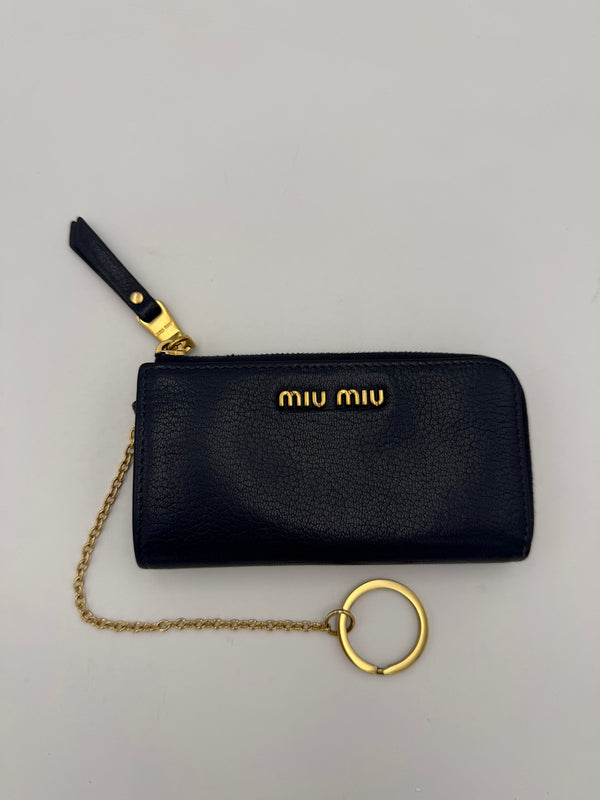 MIU MIU - Portamonete / Portacarte con catena