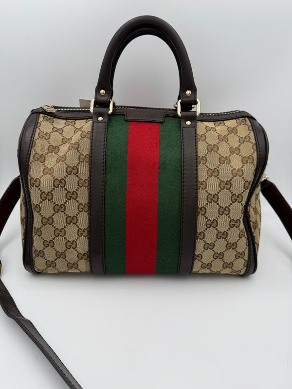 GUCCI - Bauletto GG Canvas con tracolla