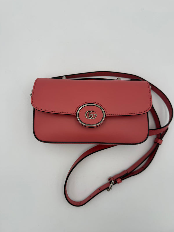 GUCCI - Borsa a spalla GG Marmont in pelle