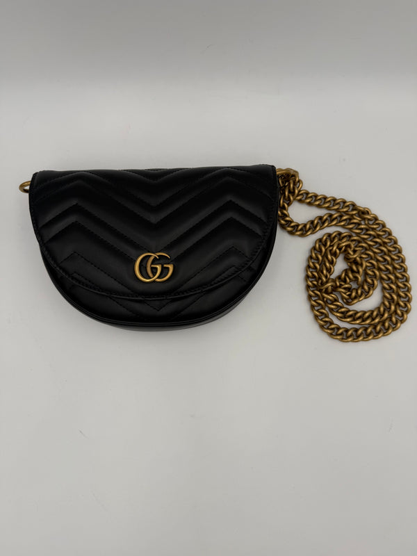 GUCCI - MARMONT Nera tracolla chain