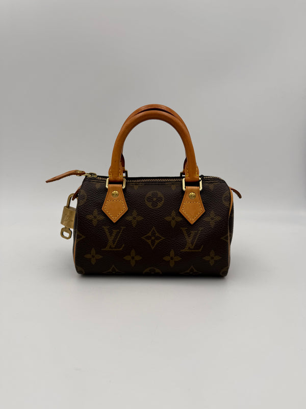 LOUIS VUITTON - Nano Speedy Monogram