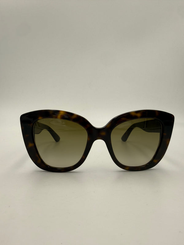 GUCCI - Occhiale da sole GG Interlocking tartarugato