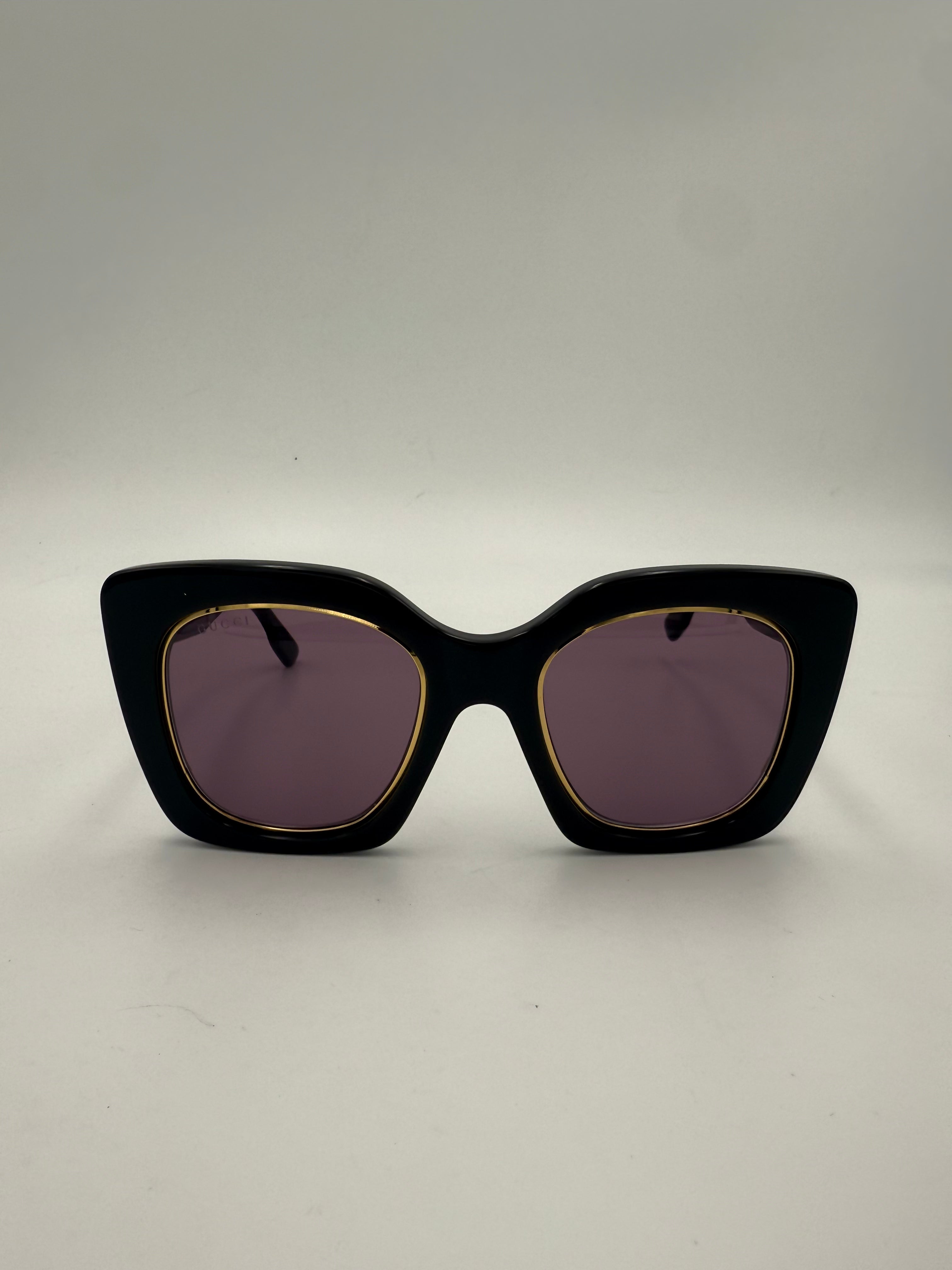 GUCCI - Occhiale da sole Tortora e Oro