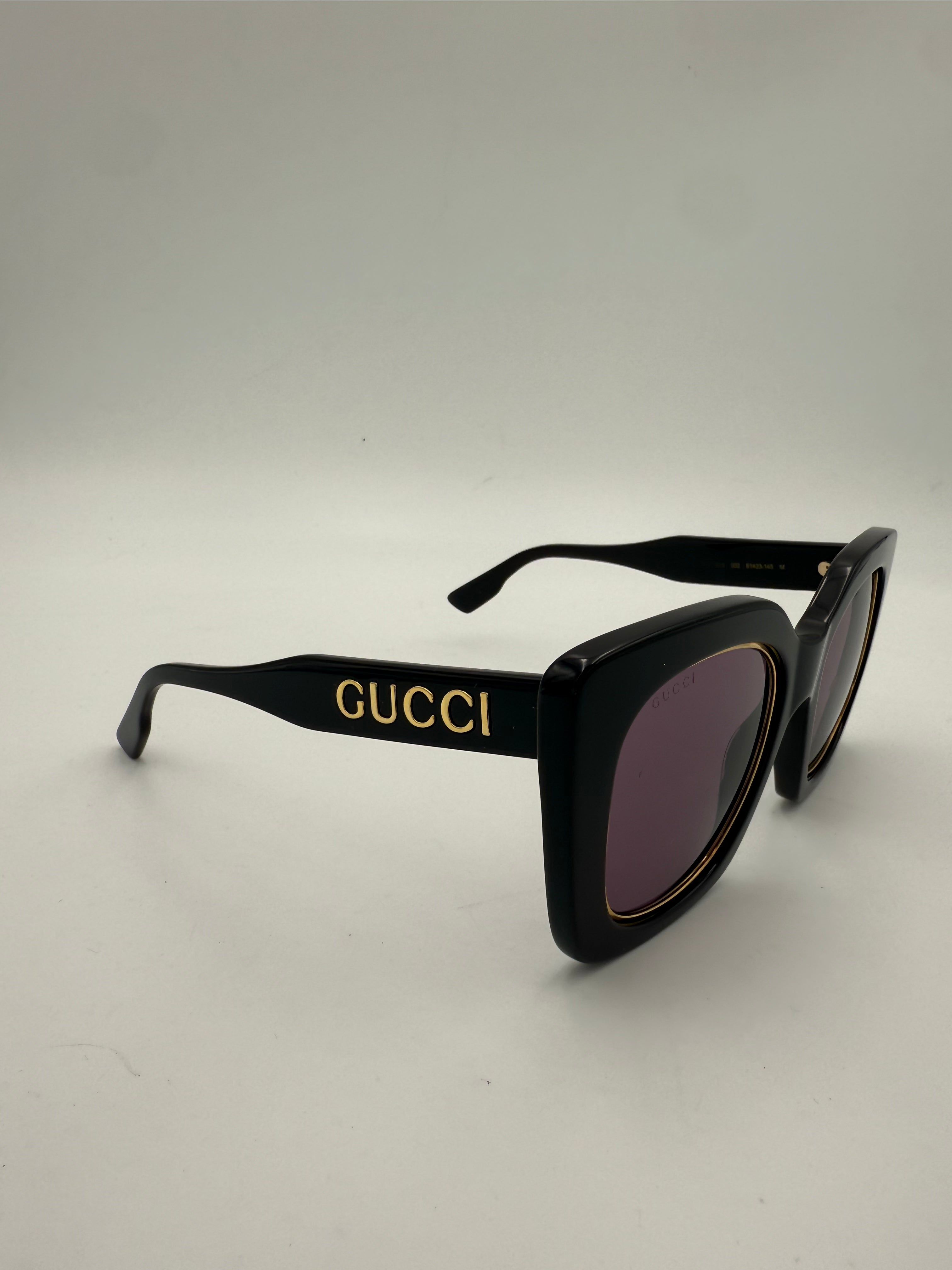 GUCCI - Occhiale da sole Tortora e Oro