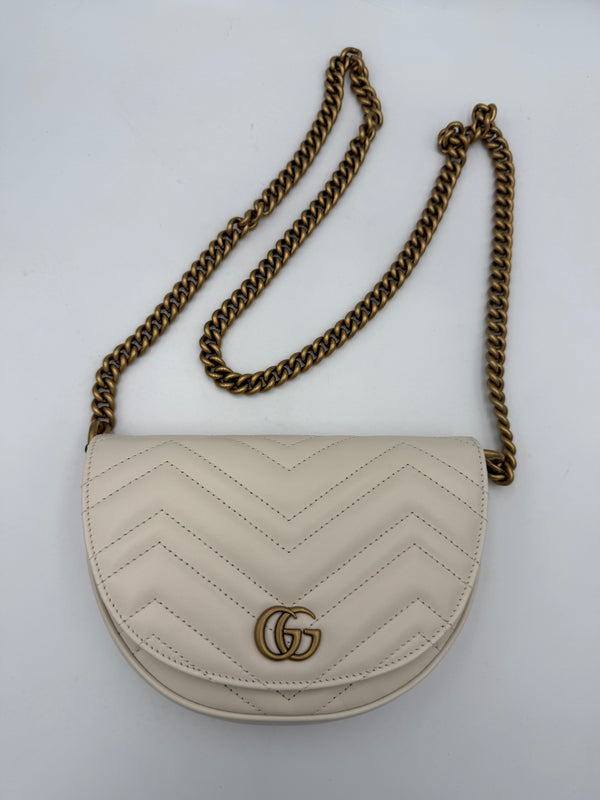 GUCCI - MARMONT Bianca tracolla chain