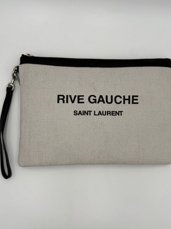 SAINT LAURENT - Rive Gauche clutch bag