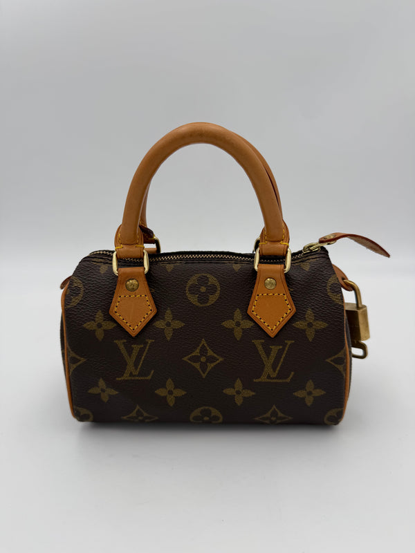 LOUIS VUITTON - Nano Speedy Monogram