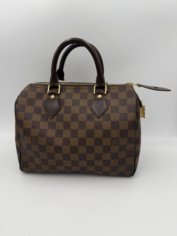 LOUIS VUITTON - Speedy 25 Damier Ebène