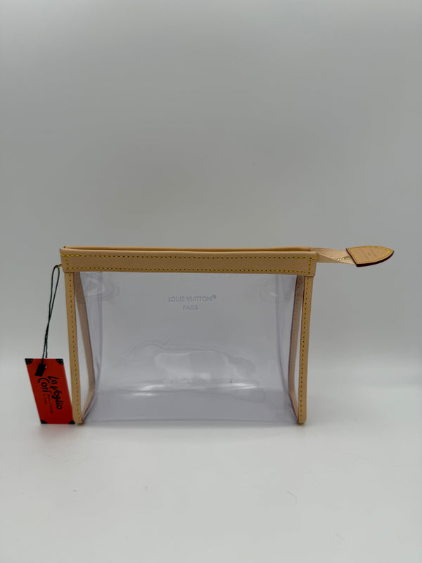 LOUIS VUITTON - Transparent Monogram Clutch MM