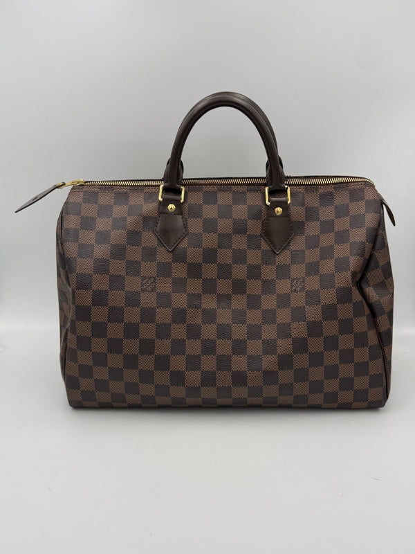 LOUIS VUITTON - Speedy 35 Damier Ebene